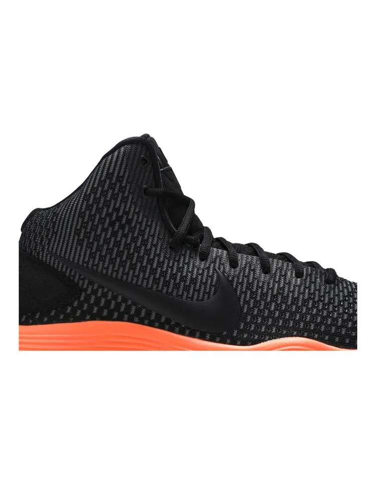 Кроссовки Nike Hyperdunk 2017 'Black Total Orange' — изображение 3 из 9, черный/черный/оранжевый