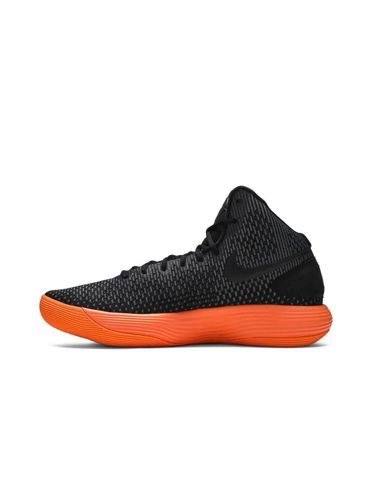 Кроссовки Nike Hyperdunk 2017 'Black Total Orange' — изображение 4 из 9, черный/черный/оранжевый