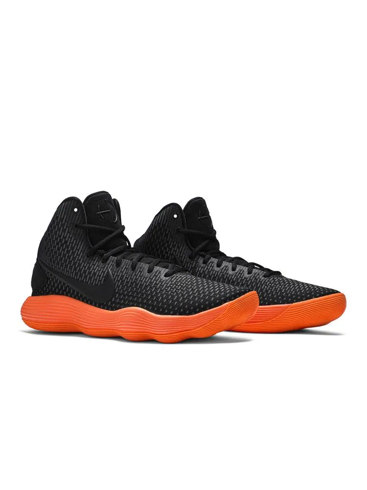 Кроссовки Nike Hyperdunk 2017 'Black Total Orange' — изображение 9 из 9, черный/черный/оранжевый