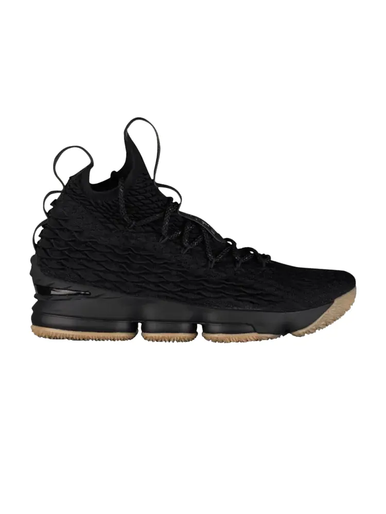 Кроссовки Nike Lebron 15 EP 'Black Gum' — изображение 1 из 1, черный