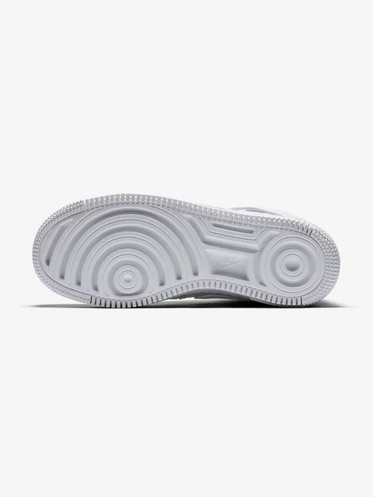 Кроссовки Nike Wmns Air Force 1 Upstep Hi LX, Sequin Fabric — изображение 6 из 7, белый