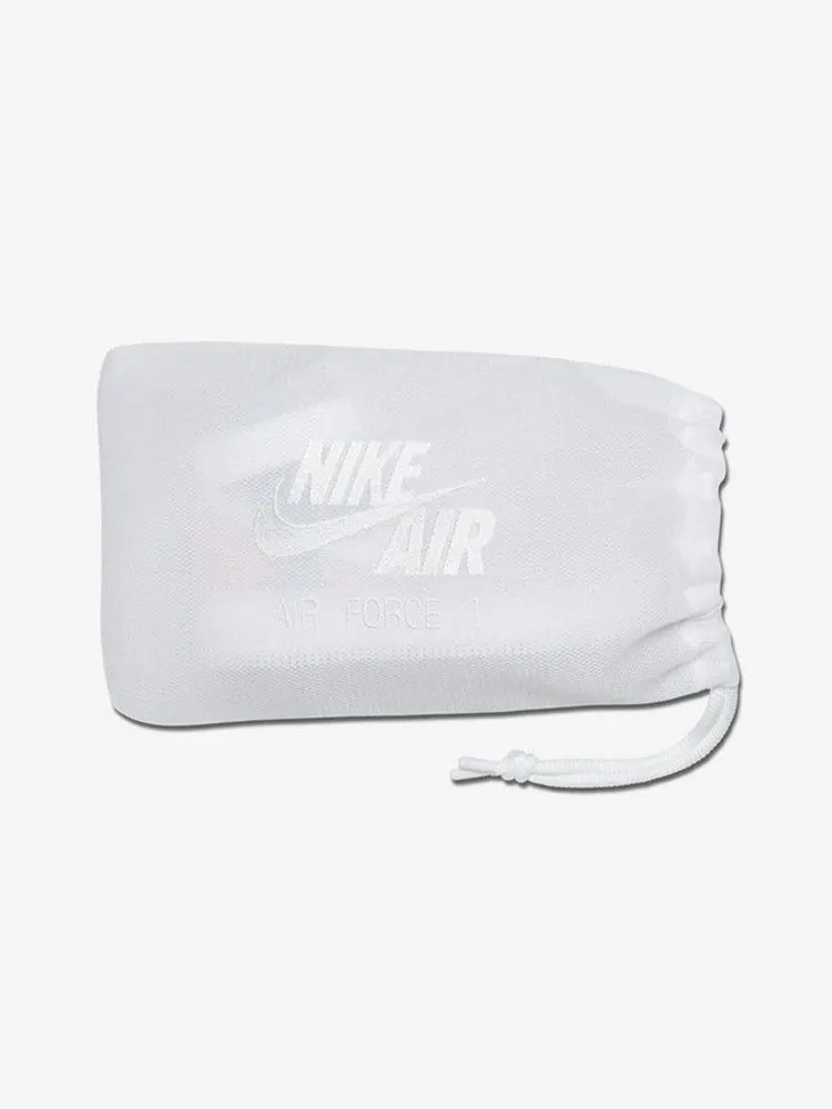 Кроссовки Nike Wmns Air Force 1 Upstep Hi LX, Sequin Fabric — изображение 7 из 7, белый