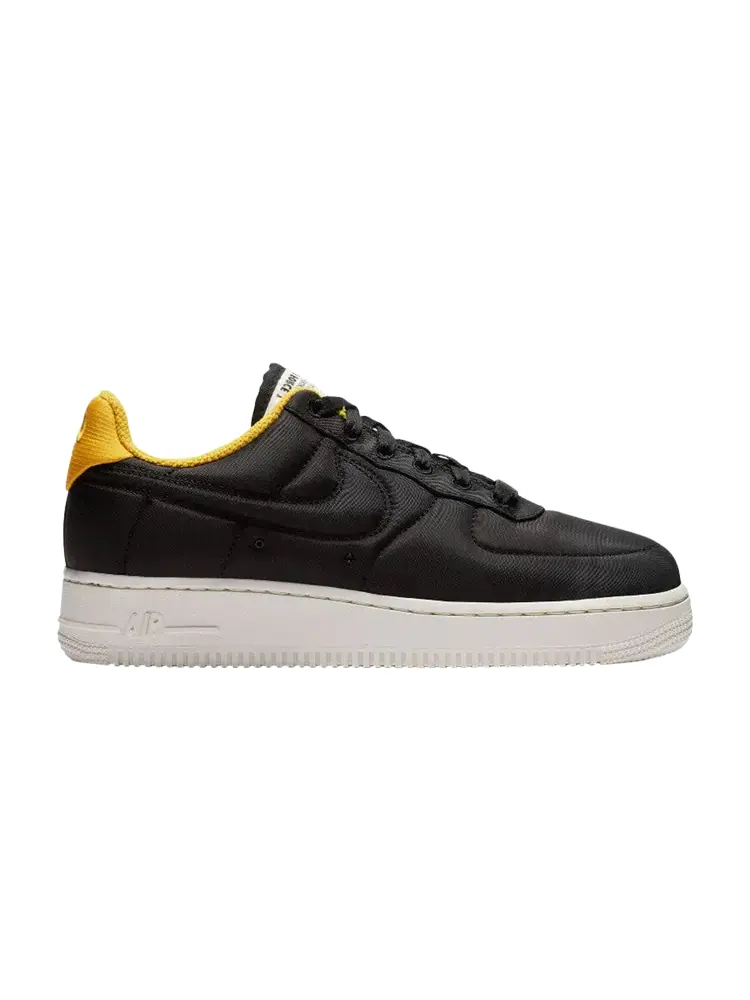 Кроссовки Nike Wmns Air Force 1 '07 LX 'Black Yellow Ochre' — изображение 1 из 1, черный