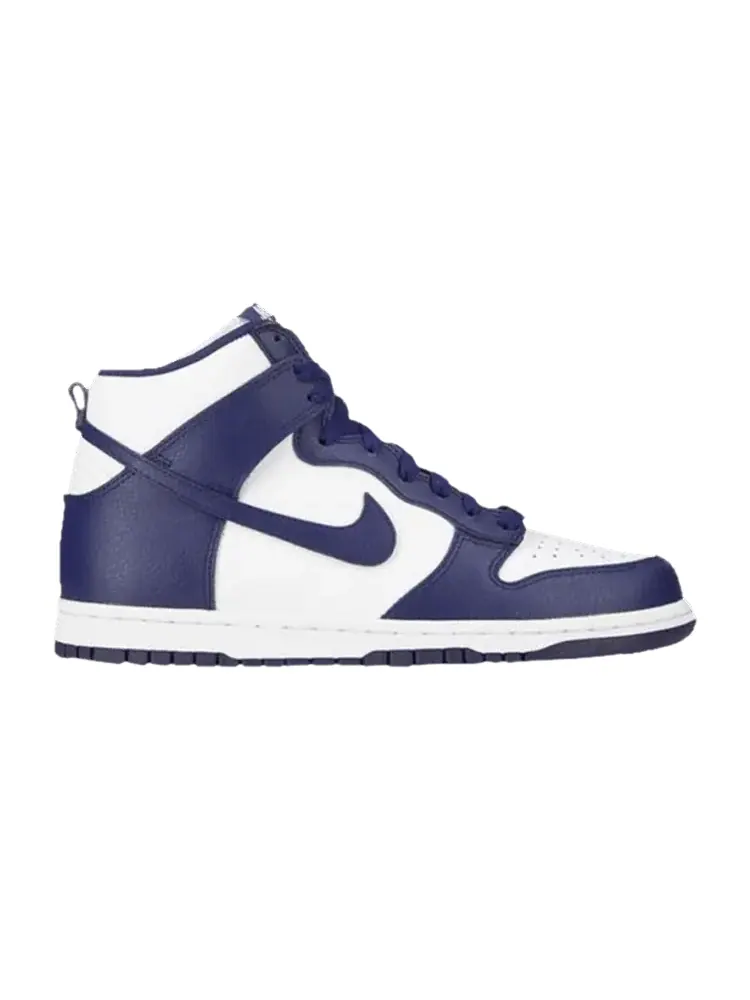 Кроссовки Nike Wmns Dunk High — изображение 1 из 1, белый синий