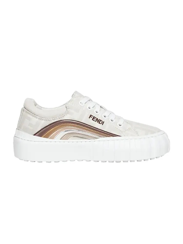 Кроссовки Fendi Wmns Force White Brown