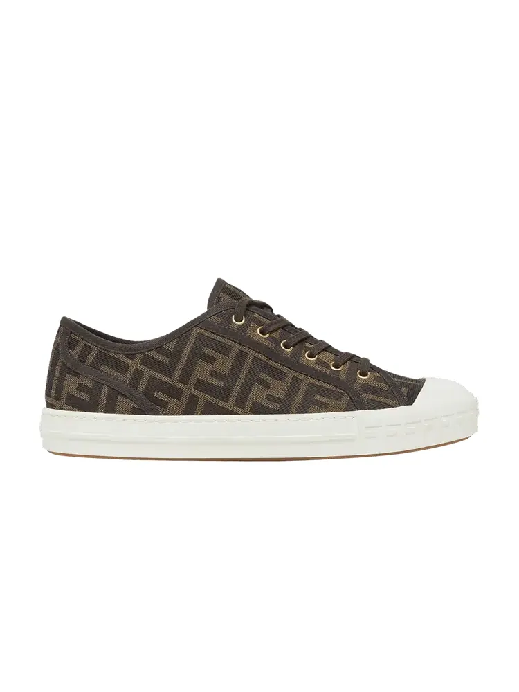 Кроссовки Fendi Wmns FF Motif Domino Brown