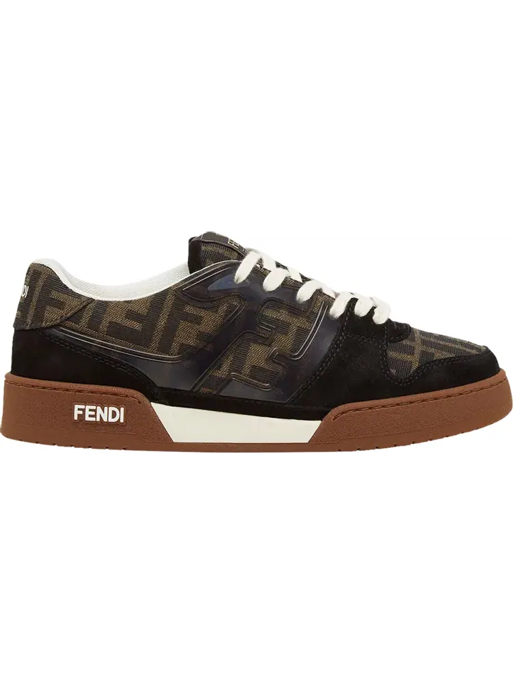 Кроссовки Fendi Wmns Match 'Black Tobacco Monogram'