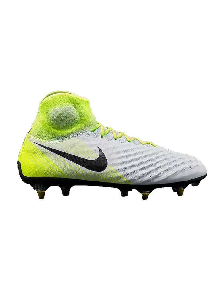 Кроссовки Nike Magista Obra 2 SG Pro AC 'Pure Platinum Volt' — изображение 1 из 1, белый