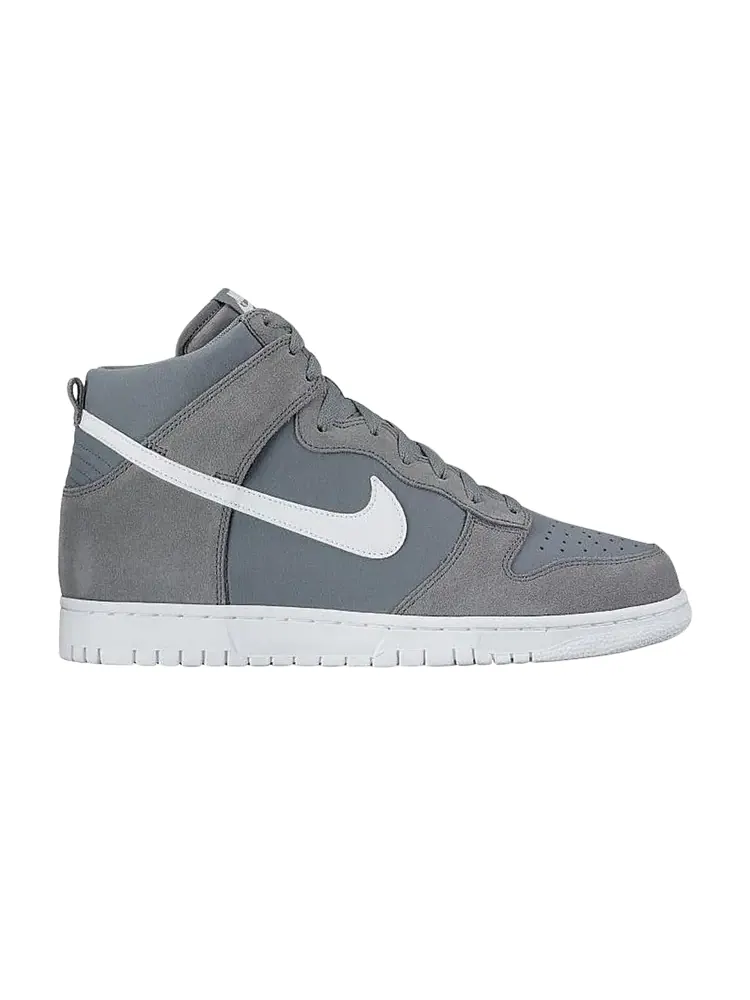 Кроссовки Nike Dunk High — изображение 1 из 1, серый