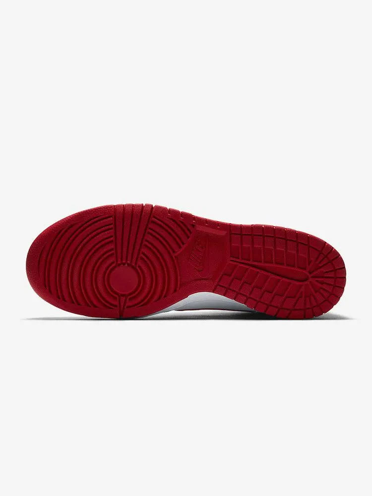Кроссовки Nike Dunk High — изображение 6 из 6, белый красный