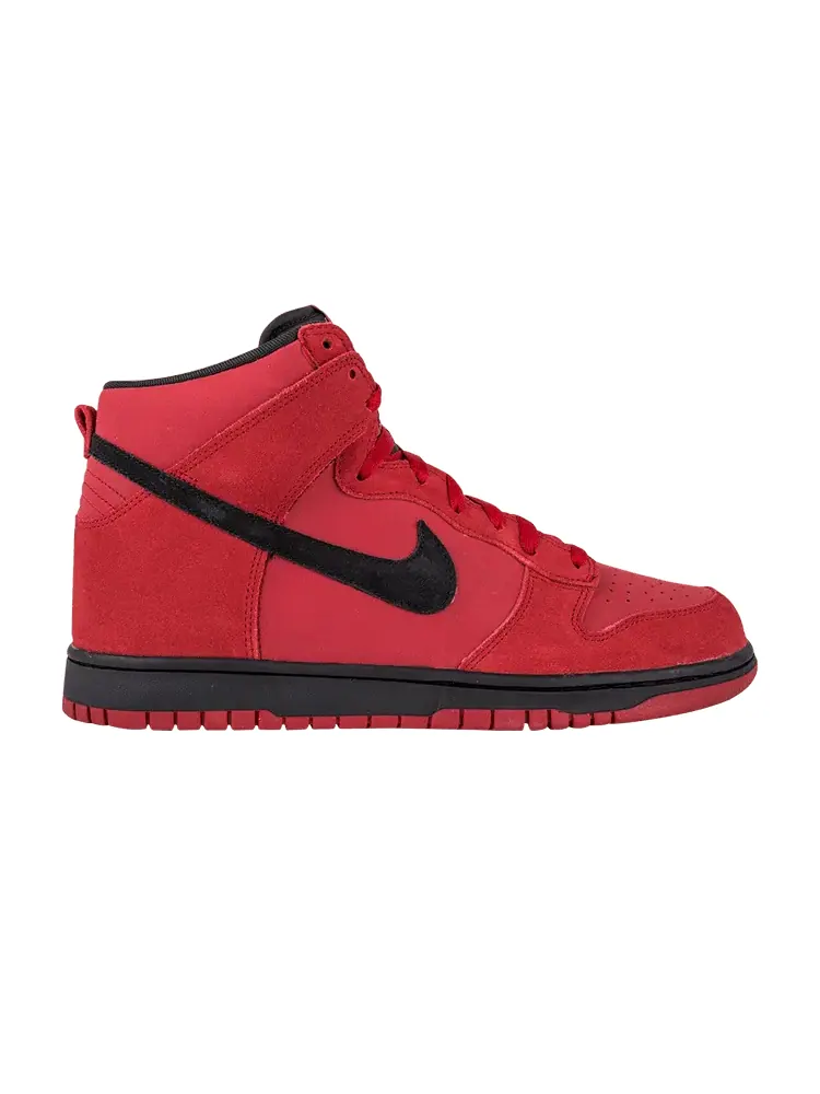 Кроссовки Nike Dunk High — изображение 1 из 1, красный