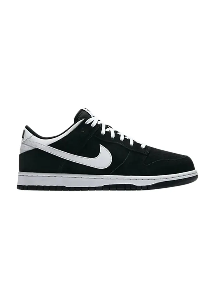 Кроссовки Nike Dunk Low 'Black White Heel' — изображение 1 из 1, черный