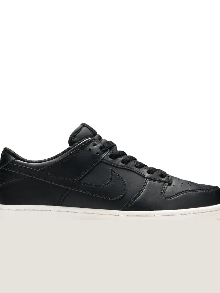 Кроссовки Nike Dunk Low 'Black' — изображение 2 из 4, черный