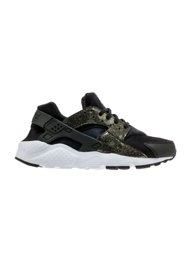 Кроссовки Nike Huarache Run SE GS 'Metallic Gold' — изображение 1 из 1, черный