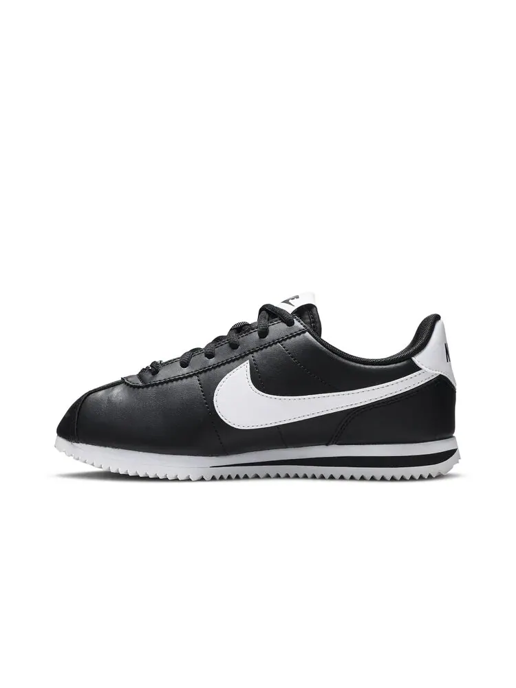 Кроссовки Nike Cortez Basic SL GS 'Black' — изображение 3 из 4, черный