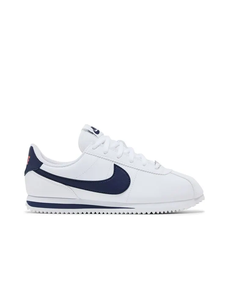 Кроссовки Cortez Basic SL GS 'White Neutral Indigo' — изображение 1 из 8, белый индиго