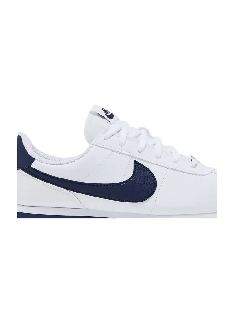 Кроссовки Cortez Basic SL GS 'White Neutral Indigo' — изображение 2 из 8, белый индиго