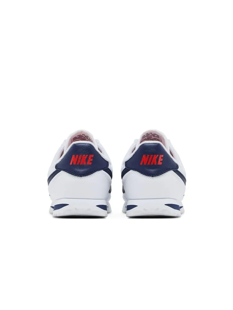 Кроссовки Cortez Basic SL GS 'White Neutral Indigo' — изображение 6 из 8, белый индиго