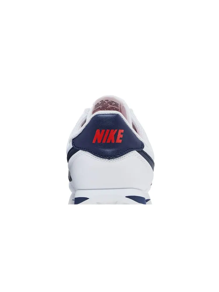Кроссовки Cortez Basic SL GS 'White Neutral Indigo' — изображение 7 из 8, белый индиго