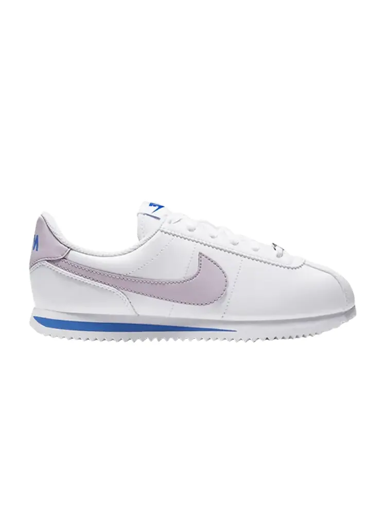 Кроссовки Nike Cortez Basic SL GS 'White Iced Lilac' — изображение 1 из 1, белый