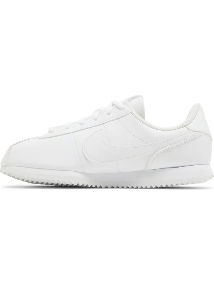 Кроссовки Nike Cortez Basic SL GS 'Triple White' — изображение 3 из 8, белый