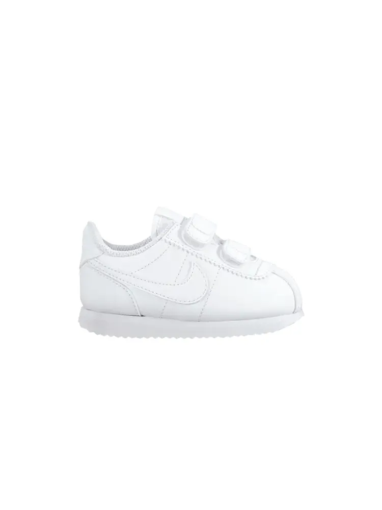 Кроссовки Nike Cortez Basic SL TD 'Triple White' — изображение 1 из 1, белый/белый/белый