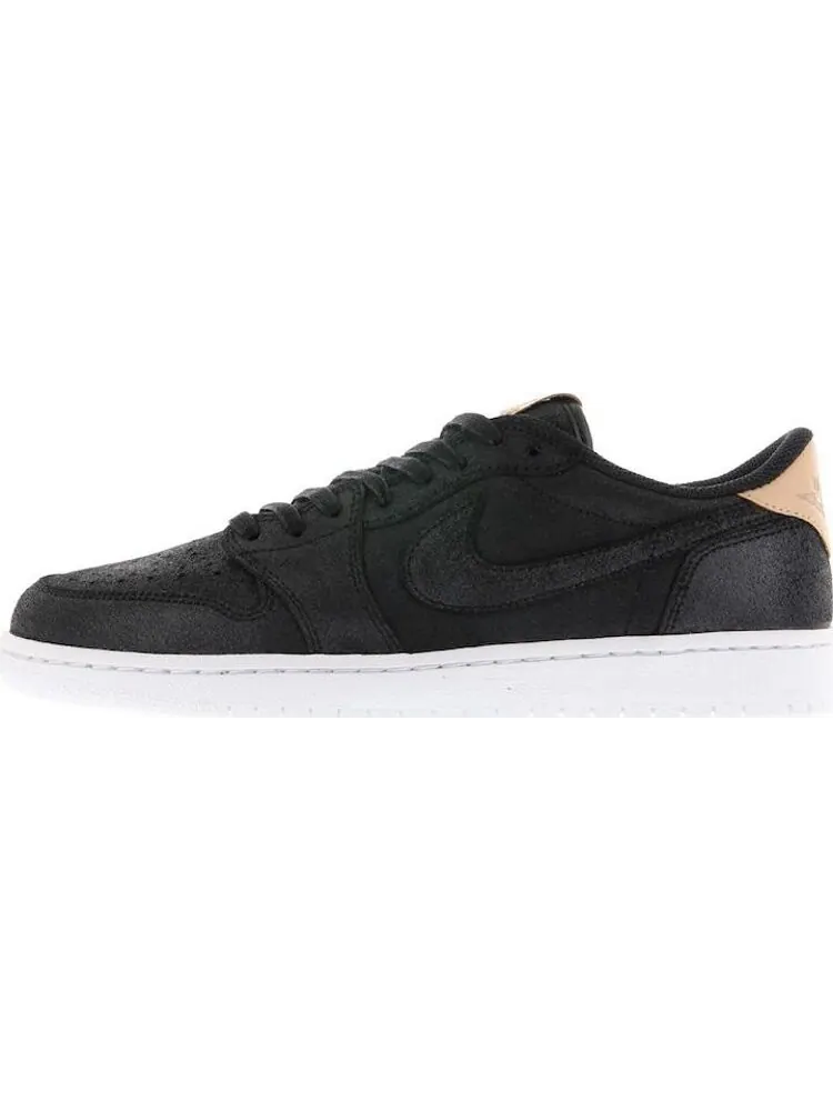 Кроссовки Air Jordan 1 Retro Low OG Premium Black Tan — изображение 4 из 5, черный
