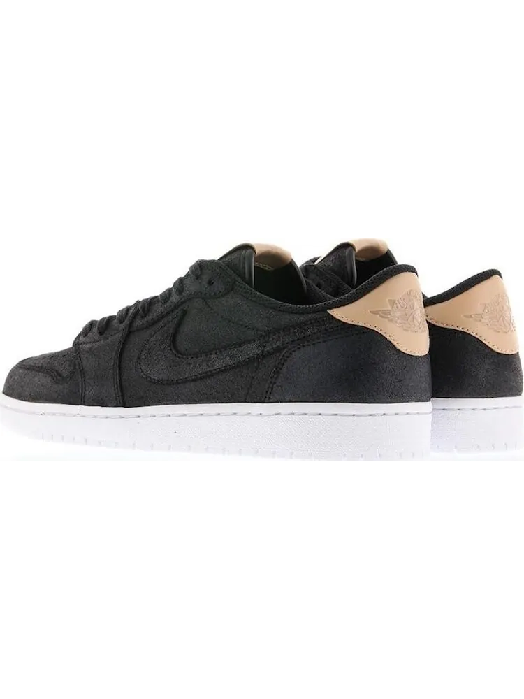 Кроссовки Air Jordan 1 Retro Low OG Premium Black Tan — изображение 5 из 5, черный
