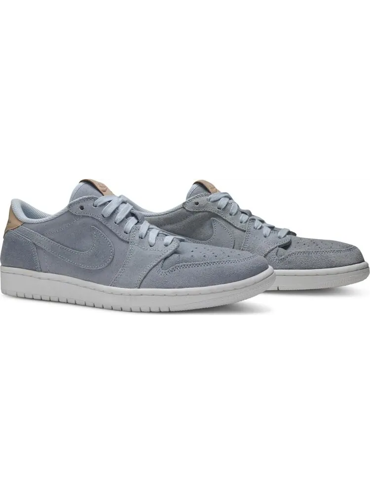 Кроссовки Air Jordan 1 Retro Low OG Premium Ice Blue — изображение 8 из 8, синий