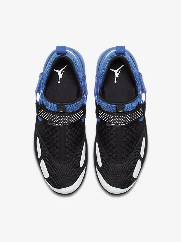 Кроссовки Jordan Trunner LX OG 'Black White Royal' — изображение 2 из 6, черный белый
