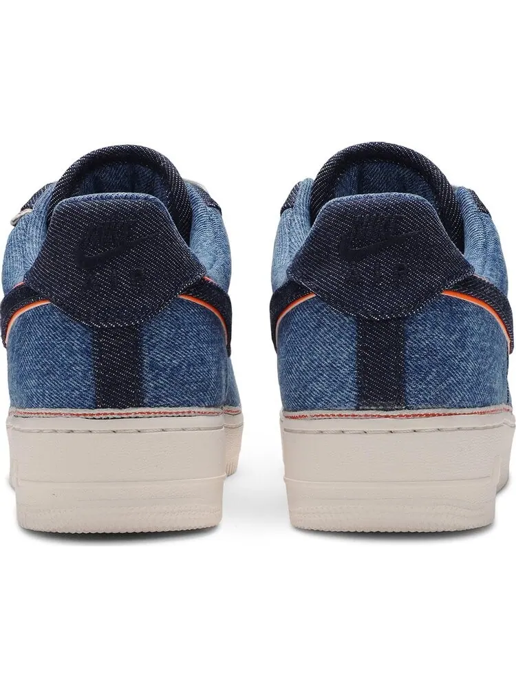 Кроссовки Nike 3x1 x Air Force 1 Low Premium 'Stonewash Blue' — изображение 6 из 8, синий
