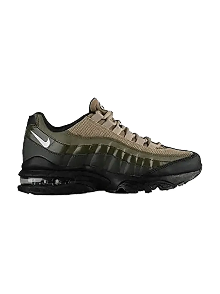 Кроссовки Nike Air Max 95 GS 'Khaki Sequoia' — изображение 1 из 1, черный/белый/хаки