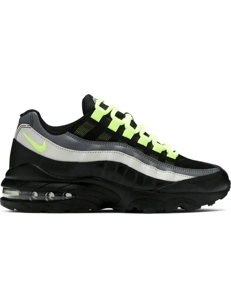 Кроссовки Nike Air Max 95 GS 'Black Volt' — изображение 1 из 8, черный