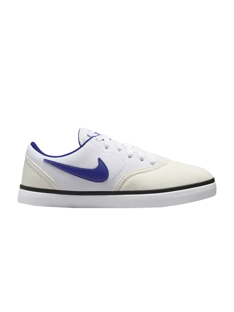 Кроссовки Check Canvas SB GS — изображение 1 из 1, белый синий