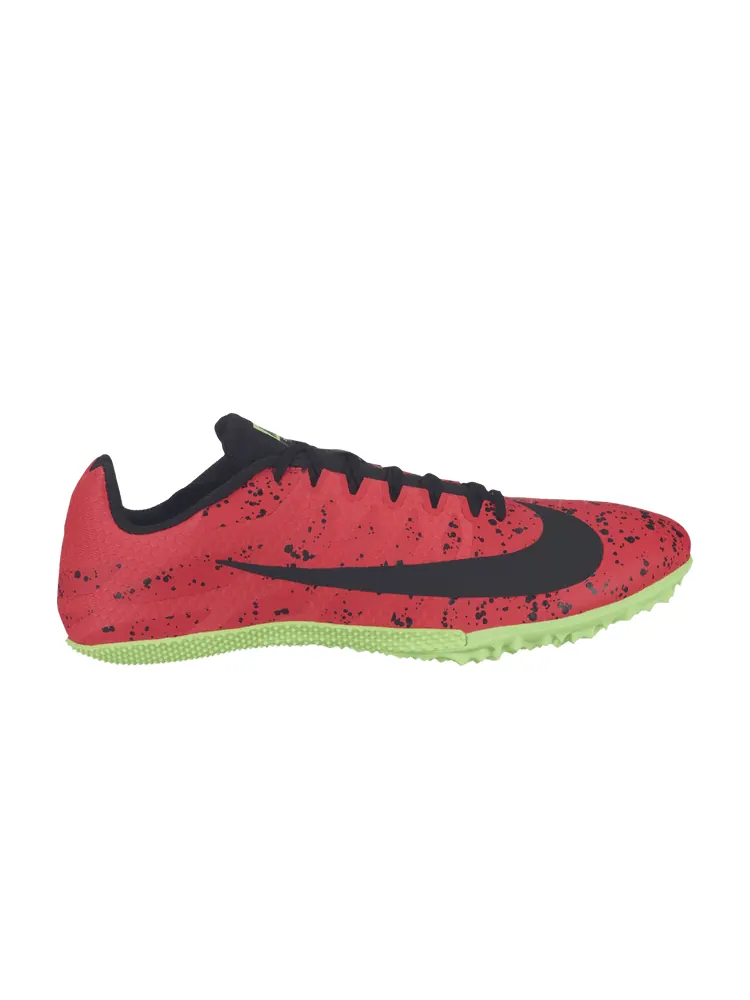 Кроссовки Nike Zoom Rival S 9 'Red Orbit Lime' — изображение 1 из 1, красный/черный