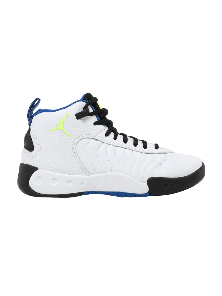 Кроссовки Air Jordan Jordan Jumpman Pro BG 'White Cyber' — изображение 1 из 9, белый//черный