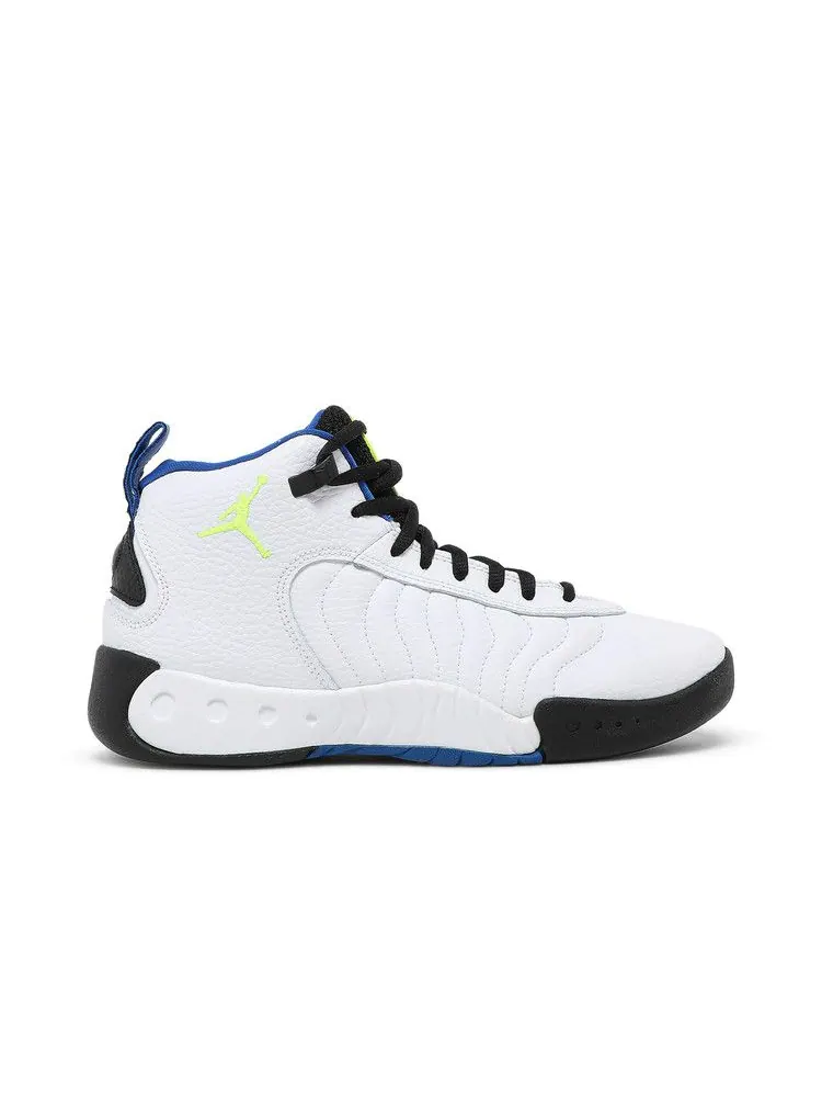 Кроссовки Air Jordan Jordan Jumpman Pro BG 'White Cyber' — изображение 2 из 9, белый//черный