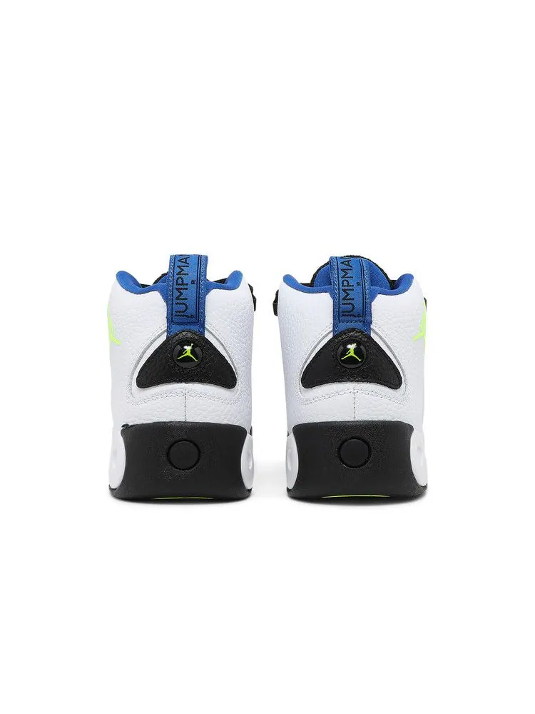 Кроссовки Air Jordan Jordan Jumpman Pro BG 'White Cyber' — изображение 7 из 9, белый//черный