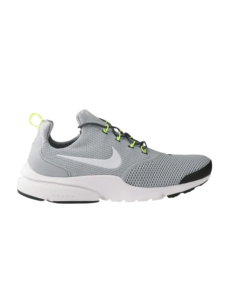 Кроссовки Nike Presto Fly 'Wolf Grey Volt' — изображение 1 из 1, серый/белый/черный
