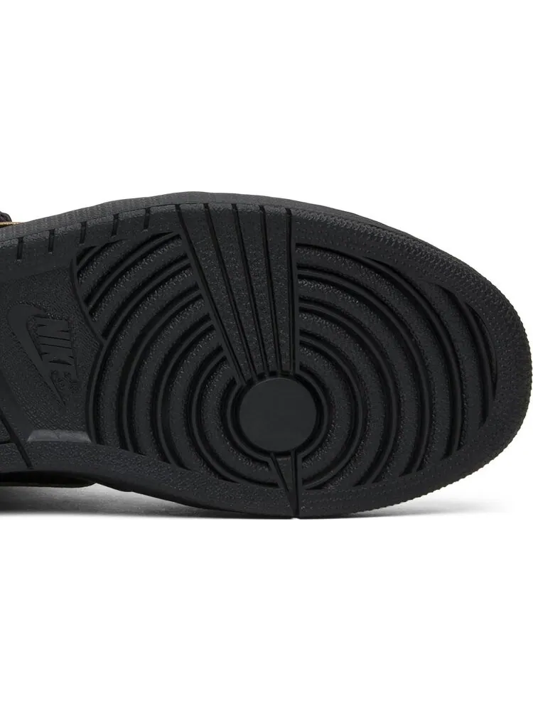 Кроссовки Air Jordan 1 Retro High BHM 2017 — изображение 5 из 8, черный