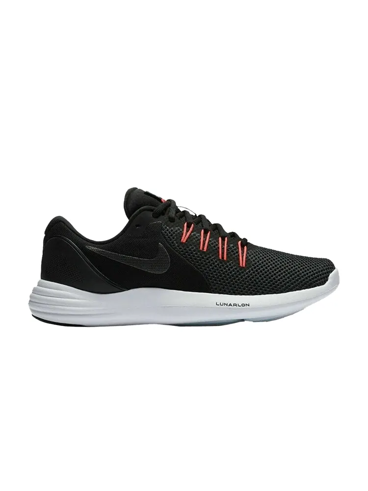 Кроссовки Wmns Lunar Apparent 'Black Red' — изображение 1 из 1, черный красный