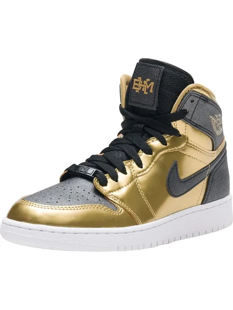 Кроссовки Air Jordan 1 Retro High GG Black History Month — изображение 2 из 5, золото