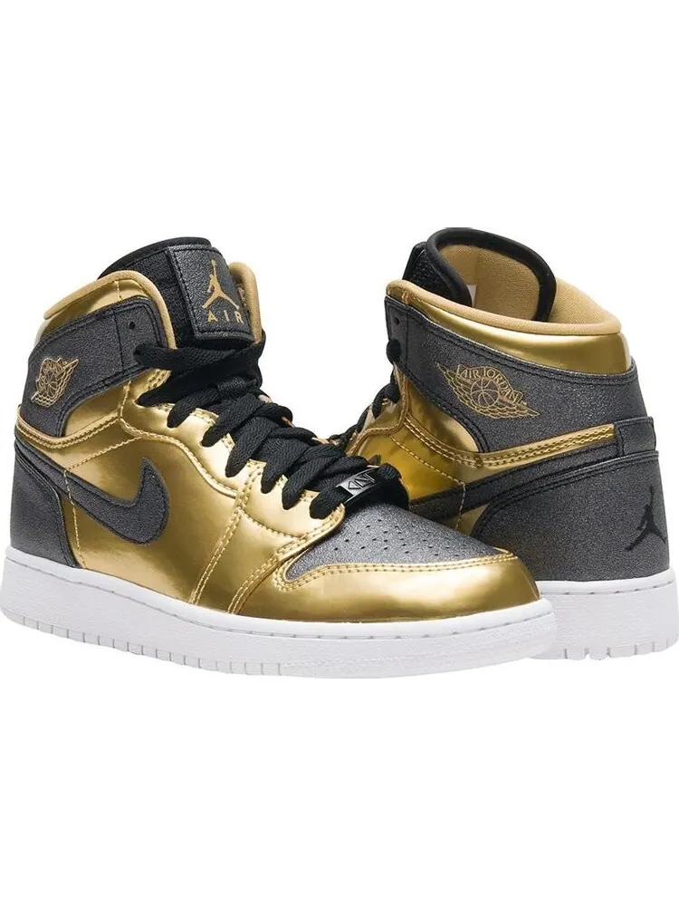 Кроссовки Air Jordan 1 Retro High GG Black History Month — изображение 3 из 5, золото