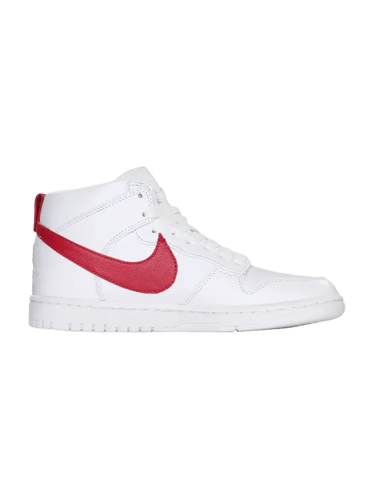Кроссовки Nike Riccardo Tisci x NikeLab Dunk Lux Chukka White Red — изображение 1 из 1, белый красный