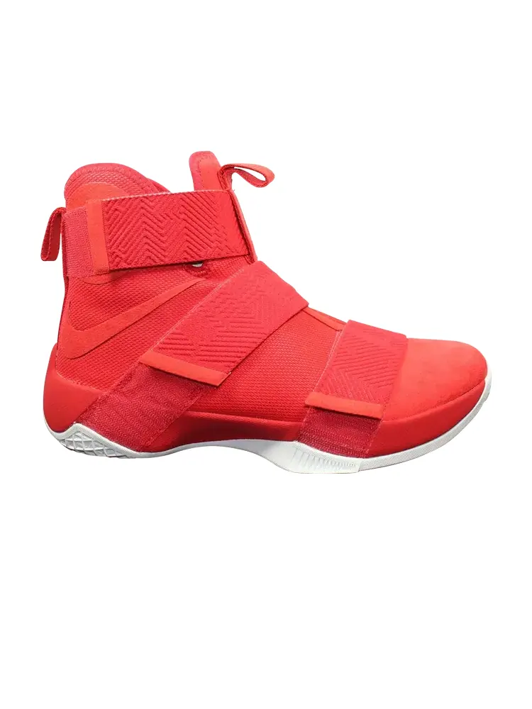 Кроссовки Nike LeBron Soldier 10 SFG Lux 'University Red' — изображение 1 из 1, красный