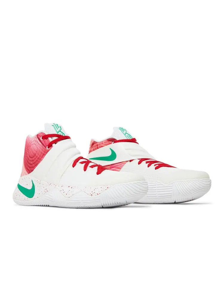 Кроссовки Nike Kyrie 2 'Ky-rispy Kreme' Special Box — изображение 9 из 9, белый/зеленый/красный
