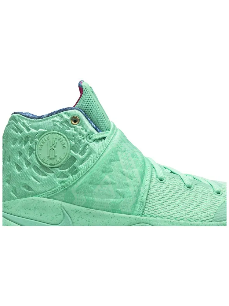 Кроссовки Nike Kyrie 2 EP 'What The' — изображение 2 из 8, зеленый