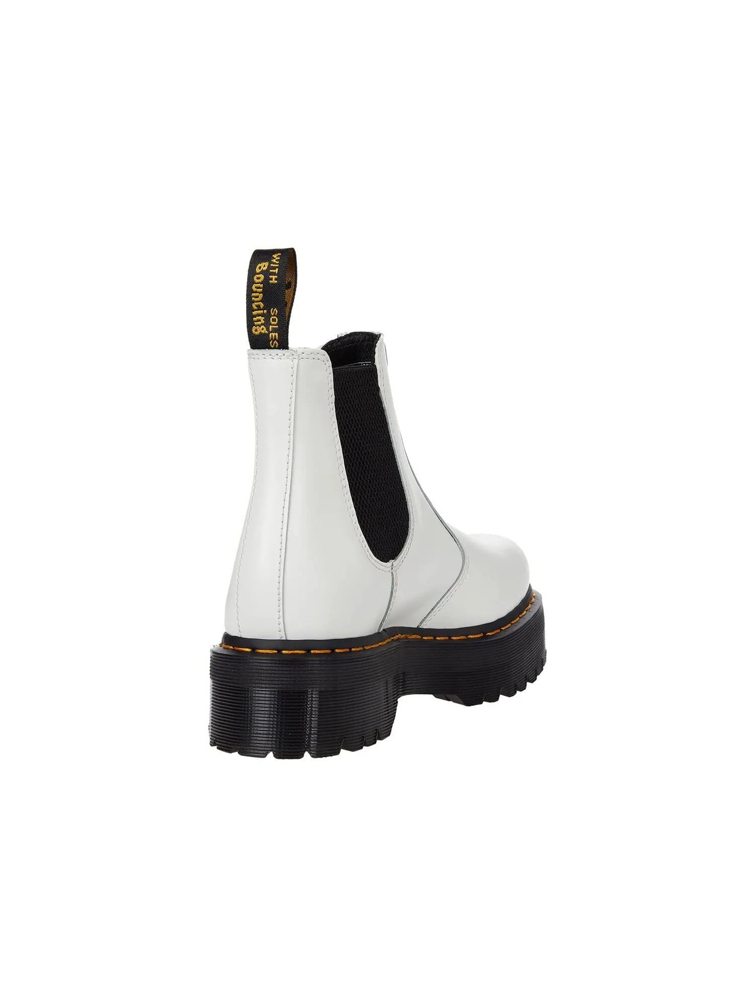 Ботинки мужские Dr. Martens 2976 кожаные на платформе — изображение 2 из 3, белый
