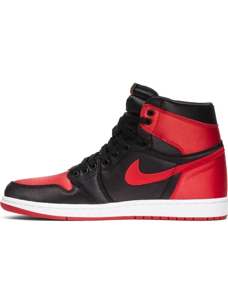 Кроссовки Air Jordan 1 Retro High OG SE Satin Banned — изображение 3 из 8, черный