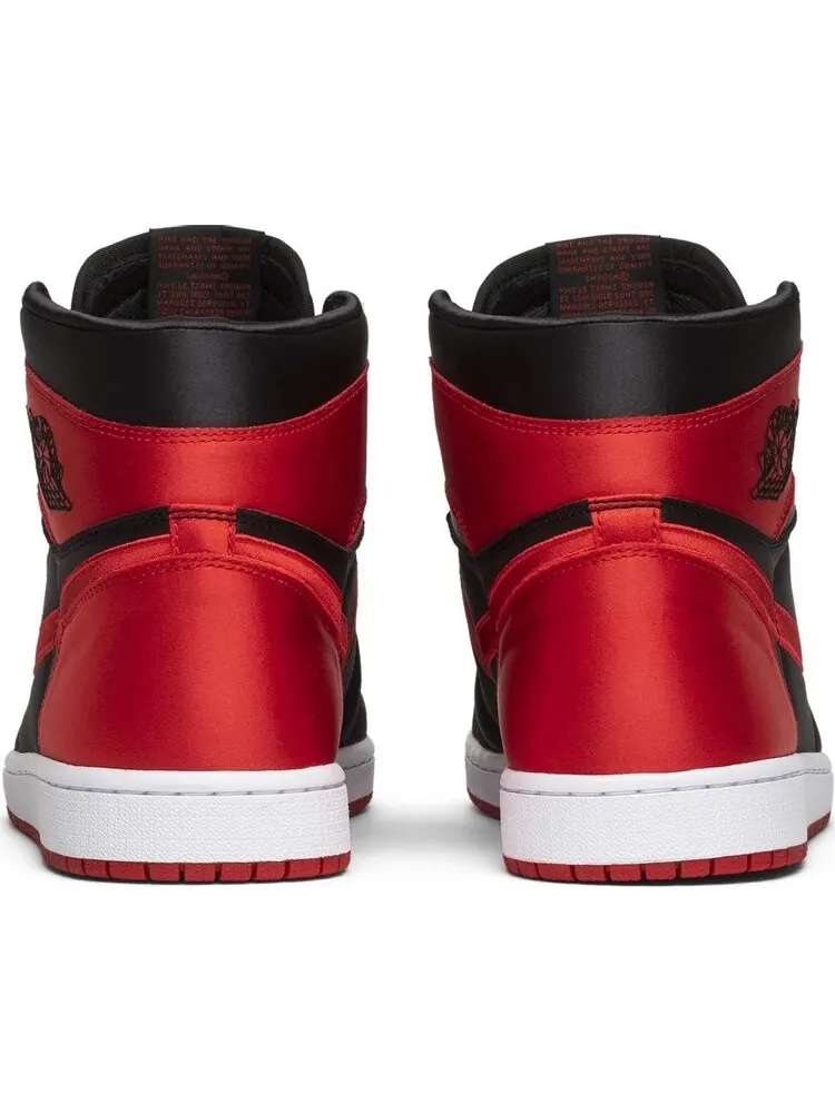 Кроссовки Air Jordan 1 Retro High OG SE Satin Banned — изображение 6 из 8, черный